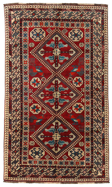  Ghashghai Matta 153X261 Äkta Orientalisk Handknuten Mörkröd/Mörkbrun (Ull, Persien/Iran)