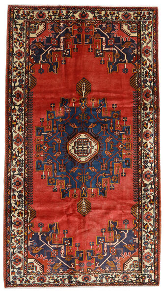 Mehraban Matta Matta 173X309 Mörkrosa/Röd (Ull, Persien/Iran)