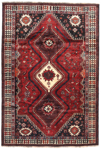  Ghashghai Matta 187X270 Äkta Orientalisk Handknuten Mörkröd/Röd (Ull, Persien/Iran)