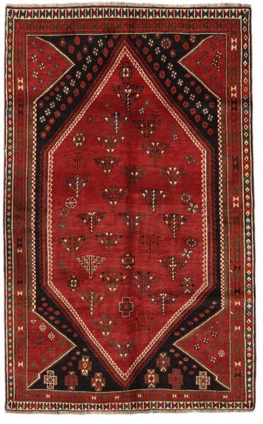  Ghashghai Matta 155X250 Äkta Orientalisk Handknuten Röd/Brun (Ull, )