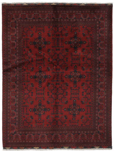  Orientalisk Afghan Khal Mohammadi Matta Matta 148X195 Svart/Mörkröd (Ull, Afghanistan)