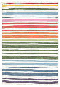  160X230 Randig Rainbow Stripe Matta - Flerfärgad Bomull, 