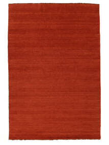  Handloom Fringes - Rost/Röd Matta 160X230 Modern Mörkröd/Vit/Cremefärgad (Ull, Indien)