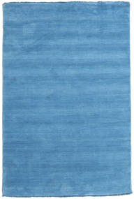  Handloom Fringes - Ljusblå Matta 120X180 Modern Ljusblå/Blå (Ull, Indien)