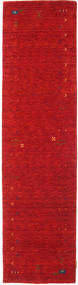  Gabbeh Loom Frame - Röd Matta 80X300 Modern Hallmatta Röd (Ull, Indien)