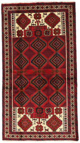  Beluch Matta 106X195 Äkta Orientalisk Handknuten Mörkröd/Mörkbrun (Ull, Persien/Iran)