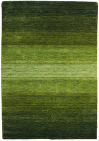 140X200 Gabbeh Rainbow Matta - Grön Modern Grön (Ull, Indien)