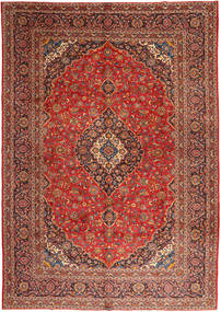 Keshan Matta Matta 303X425 Röd/Orange Stor (Ull, Persien/Iran)