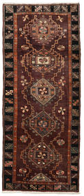  Herki Vintage Matta 155X375 Äkta Orientalisk Handknuten Hallmatta Mörkröd/Mörkbrun (Ull, Turkiet)