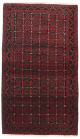  Beluch Matta 110X190 Äkta Orientalisk Handknuten Mörkröd/Mörkbrun (Ull, Persien/Iran)