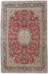  Orientalisk Kerman Patina Matta Matta 248X387 Röd/Grå (Ull, Persien/Iran)