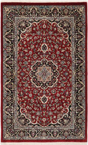  Ilam Sherkat Farsh Silke Matta 78X127 Äkta Orientalisk Handknuten Mörkröd/Mörkbrun (Ull/Silke, Persien/Iran)