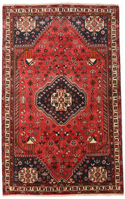  Ghashghai Matta 156X253 Äkta Orientalisk Handknuten Mörkröd/Roströd (Ull, Persien/Iran)