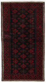  Beluch Matta 105X190 Äkta Orientalisk Handknuten Mörkbrun/Mörkröd (Ull, Persien/Iran)