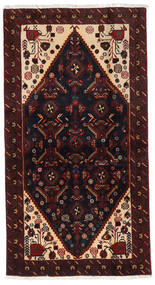  Beluch Matta 106X200 Äkta Orientalisk Handknuten Mörkbrun/Mörkröd (Ull, Persien/Iran)