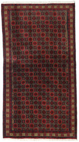  Beluch Matta 98X183 Äkta Orientalisk Handknuten Mörkröd/Mörkbrun (Ull, Persien/Iran)