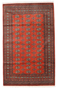  Pakistan Bokhara 2Ply Matta 157X252 Äkta Orientalisk Handknuten Mörkröd/Roströd (Ull, Pakistan)