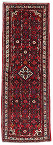  Hamadan Matta 68X193 Äkta Orientalisk Handknuten Hallmatta Mörkröd/Svart (Ull, Persien/Iran)