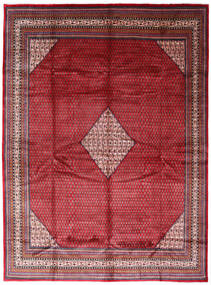  Persisk Sarough Mir Matta Matta 294X394 Röd/Mörkröd Stor (Ull, Persien/Iran)