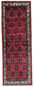  Hamadan Matta 67X191 Äkta Orientalisk Handknuten Hallmatta Mörkröd/Mörkbrun (Ull, Persien/Iran)