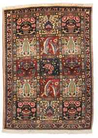  Bakhtiar Collectible Matta 109X152 Äkta Orientalisk Handknuten Mörkbrun/Beige (Ull, Persien/Iran)
