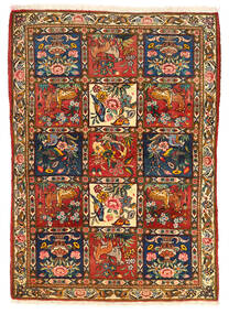  Bakhtiar Collectible Matta 115X155 Äkta Orientalisk Handknuten Mörkbrun/Röd (Ull, Persien/Iran)