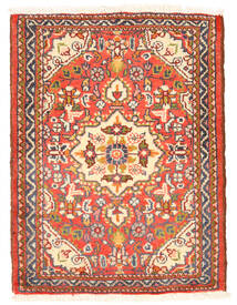  Lillian Matta 53X70 Äkta Orientalisk Handknuten Mörkbrun/Röd (Ull, Persien/Iran)