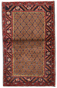  Koliai Matta 88X142 Äkta Orientalisk Handknuten Mörkröd/Mörkbrun (Ull, Persien/Iran)