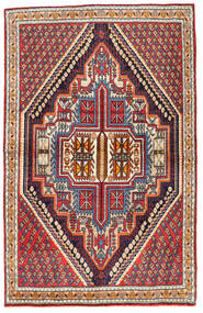  Koliai Matta 101X160 Äkta Orientalisk Handknuten Mörkröd/Beige (Ull, Persien/Iran)