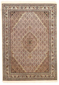  Tabriz Royal Matta 144X205 Äkta Orientalisk Handknuten Ljusbrun/Beige ( Indien)