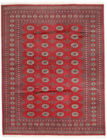  Pakistan Bokhara 2Ply Matta 198X252 Äkta Orientalisk Handknuten Röd/Mörkröd (Ull, Pakistan)