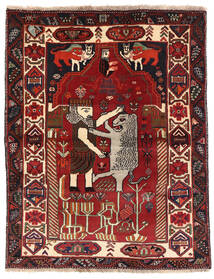  Ghashghai Matta 118X153 Äkta Orientalisk Handknuten Mörkröd/Röd (Ull, )