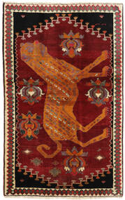  Ghashghai Matta 118X188 Äkta Orientalisk Handknuten Mörkröd/Roströd (Ull, Persien/Iran)