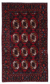  Beluch Matta 110X194 Äkta Orientalisk Handknuten Mörkröd (Ull, Afghanistan)