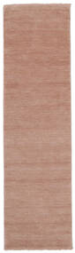  Handloom Fringes - Terracotta Matta 80X300 Modern Hallmatta Vit/Cremefärgad (Ull, Indien)