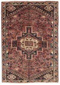  Ghashghai Matta 107X151 Äkta Orientalisk Handknuten Mörkbrun/Svart (Ull, Persien/Iran)