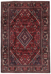  Joshaghan Matta 215X312 Äkta Orientalisk Handknuten Svart/Mörkbrun (Ull, Persien/Iran)