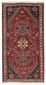  Ghashghai Matta 80X154 Äkta Orientalisk Handknuten Mörkbrun/Svart (Ull, Persien/Iran)