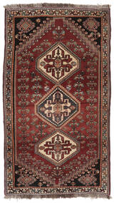  Ghashghai Matta 86X150 Äkta Orientalisk Handknuten Mörkbrun/Svart (Ull, Persien/Iran)