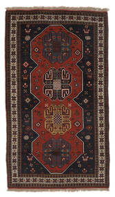 Gutchan Matta 115X200 Äkta Orientalisk Handknuten Svart/Mörkbrun (Ull, Persien/Iran)
