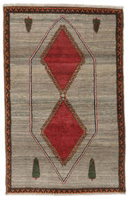  Ghashghai Matta 104X163 Äkta Orientalisk Handknuten Mörkbrun/Brun (Ull, Persien/Iran)