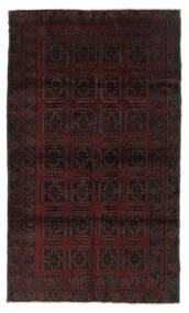  Beluch Matta 105X180 Äkta Orientalisk Handknuten Svart (Ull, Afghanistan)