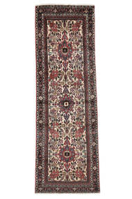  Afshar Shahre Babak Matta 95X277 Äkta Orientalisk Handknuten Hallmatta Vit/Cremefärgad/Mörkbrun (Ull, Persien/Iran)