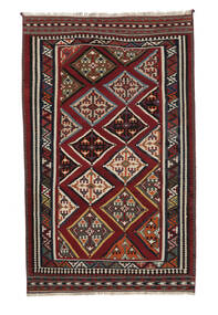  Kelim Vintage Matta 179X290 Äkta Orientalisk Handvävd Svart (Ull, Persien/Iran)