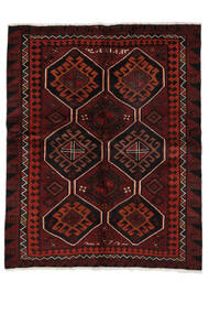  Lori Matta 151X190 Äkta Orientalisk Handknuten Svart (Ull, Persien/Iran)