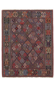  Kelim Golbarjasta Matta 150X194 Äkta Orientalisk Handvävd Svart/Vit/Cremefärgad (Ull, Afghanistan)