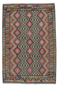  Orientalisk Kelim Afghan Old Style Matta Matta 171X242 Mörkgul/Svart (Ull, Afghanistan)