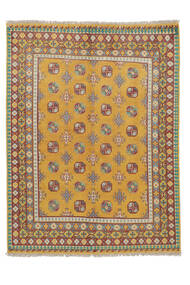 Afghan Matta 155X205 Äkta Orientalisk Handknuten Brun/Vit/Cremefärgad (Ull, Afghanistan)