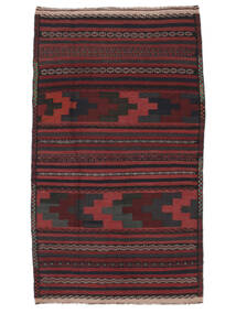  Afghan Vintage Kelim Matta 96X170 Äkta Orientalisk Handvävd Svart/Vit/Cremefärgad (Ull, Afghanistan)
