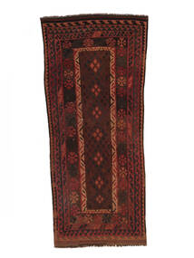  Afghan Vintage Kelim Matta 118X258 Äkta Orientalisk Handvävd Hallmatta Svart (Ull, Afghanistan)